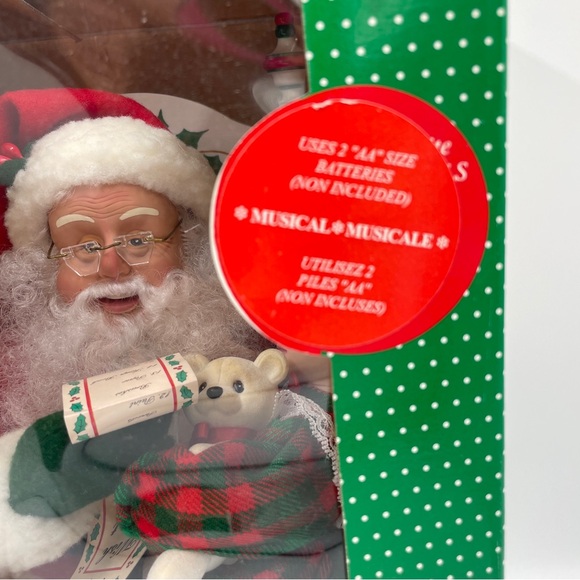 Holiday Creations Animated Musical Santa Figure - Picture 10 of 14